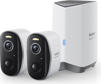 מצלמת אבטחה Baseus Security N1+ Outdoor Camera 2K 2Cam Kit