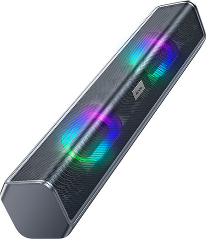 מקרן קול שולחני אלחוטי עם תאורת RGB דגם ‎HOCO‎ BS49 Dazzling Sound