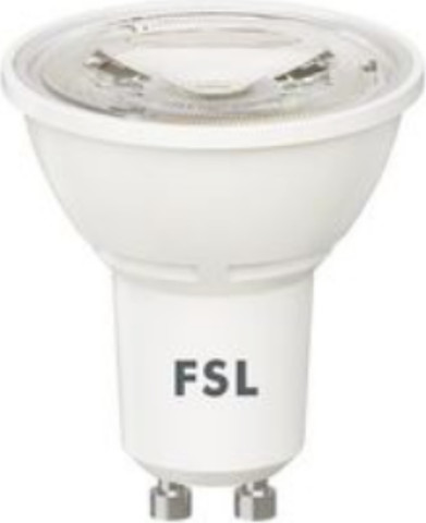 נורת לד 8W בסיס GU10 גוון אור חם 3000K | FSL