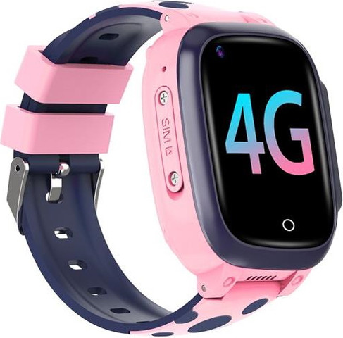 שעון חכם לילדים כולל סים מובנה Kidiwatch קידי ווטש Super 4G ורוד