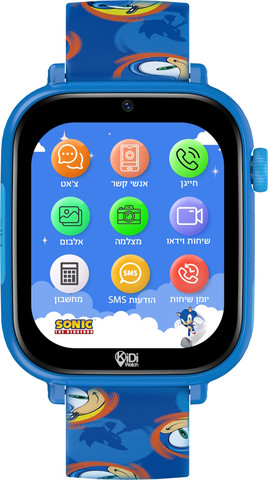 שעון חכם לילדים כולל סים מובנה Kidiwatch קידי ווטש סוניק 4G