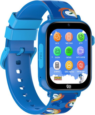 שעון חכם לילדים כולל סים מובנה Kidiwatch קידי ווטש סוניק 4G