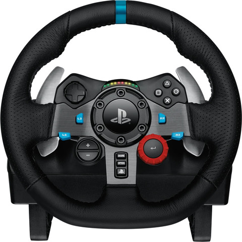 הגה מרוצים ודוושות Logitech לוג'יטק G29 - PS5 / PS4 / PC