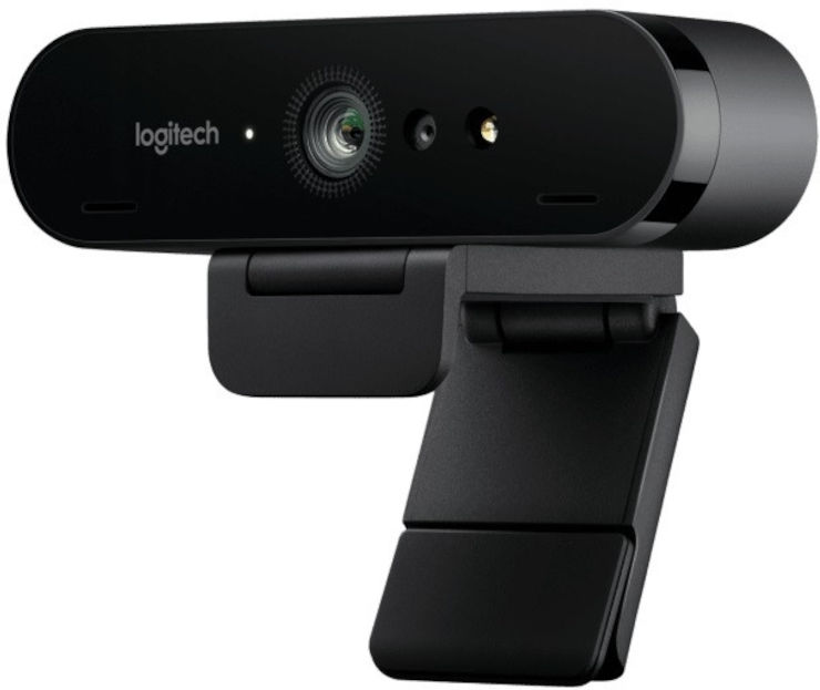מצלמת רשת Logitech 4K Ultra HD RightLight 3 לוג'יטק Brio Ultra HD Pro