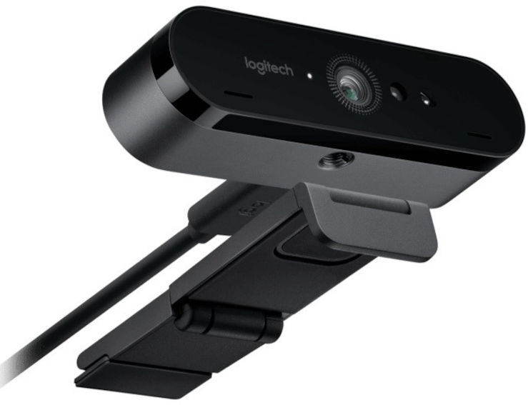 מצלמת רשת Logitech 4K Ultra HD RightLight 3 לוג'יטק Brio Ultra HD Pro