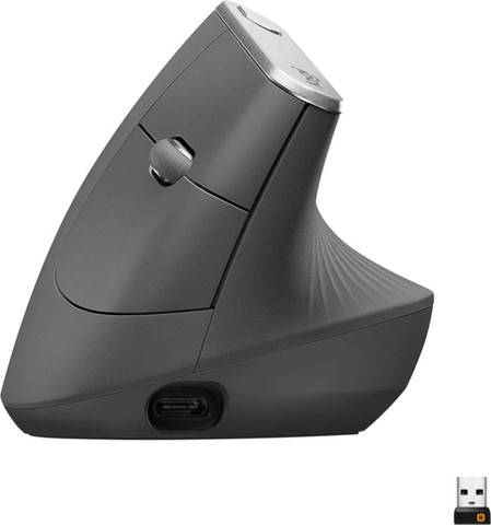 עכבר אלחוטי ארגונומי מתקדם Logitech לוג'יטק MX Vertical