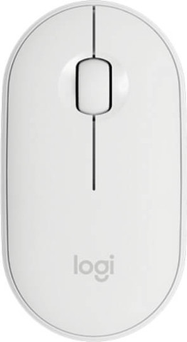 עכבר אלחוטי Logitech לוג'יטק Pebble M350 לבן