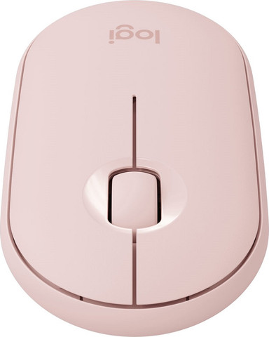 עכבר אלחוטי Logitech לוג'יטק Pebble M350 ורוד