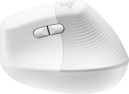עכבר ארגונומי אנכי אלחוטי Logitech Lift - צבע Off-White