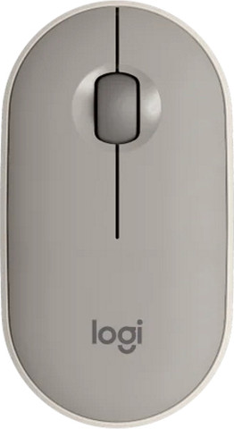 עכבר אלחוטי Logitech לוג'יטק Pebble M350 חול