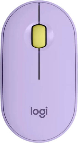 עכבר אלחוטי Logitech לוג'יטק Pebble M350 סגול