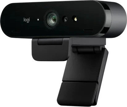 מצלמת רשת מקצועית Logitech Brio 4K בצבע Graphite
