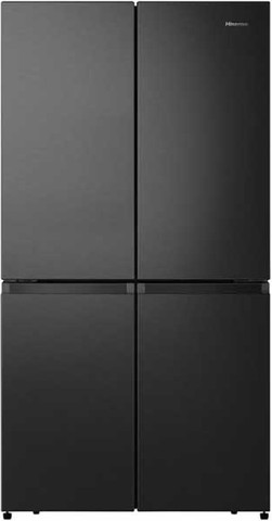 מקרר 4 דלתות 606 ליטר Hisense RQ72-BK נירוסטה מושחרת