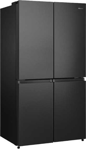 מקרר 4 דלתות 606 ליטר Hisense RQ72-BK נירוסטה מושחרת