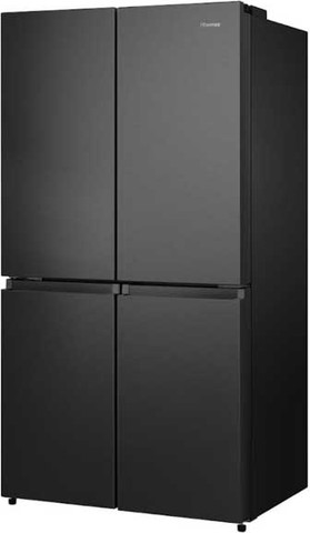 מקרר 4 דלתות 606 ליטר Hisense RQ72-BK נירוסטה מושחרת