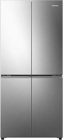 מקרר 4 דלתות 483 ליטר Hisense RQ58S נירוסטה
