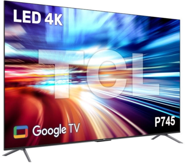 טלוויזיה חכמה 85" TCL טי.סי.אל 85P745