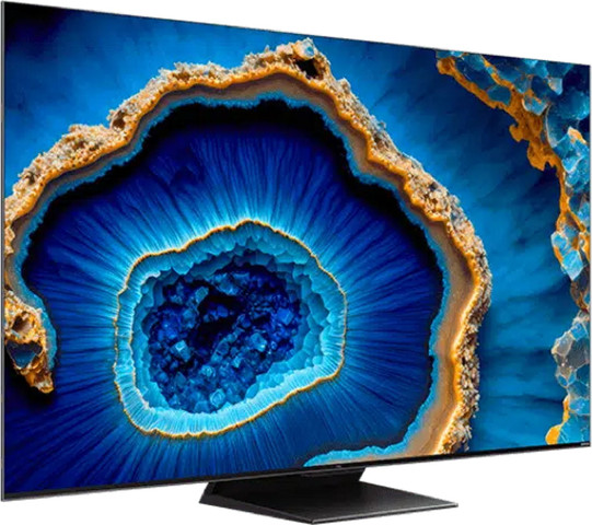 טלוויזיה חכמה 65" TCL QLED Mini Led טי.סי.אל 65C755