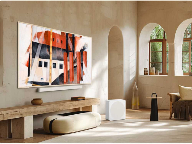 טלוויזיה חכמה 55" QLED 4K כולל סאונד בר TCL טי.סי.אל NXTVISION A300 Pro 55A300