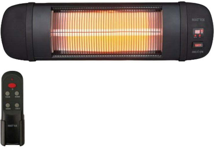 תנור חימום קיר + שלט Matrix 2500W מאטריקס NewSun