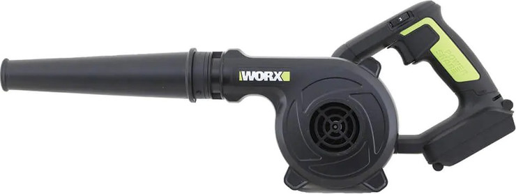 מפוח אוויר נטען WORX 20V - גוף בלבד וורקס WU230.9 - גוף בלבד