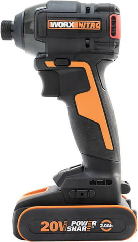 מברגת אימפקט 20V כולל סוללה 2A ומטען Worx וורקס WX265