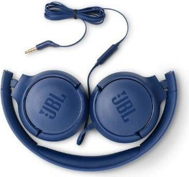 אוזניות On-Ear‏ JBL ג'יי בי אל TUNE T500 - כחול