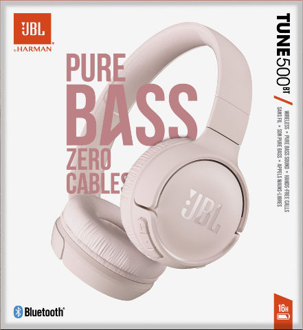 אוזניות JBL Tune 500BT Bluetooth