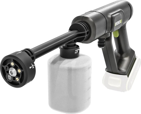 מכשיר שטיפה בלחץ WORX 20V - גוף בלבד וורקס WU623.9 - גוף בלבד