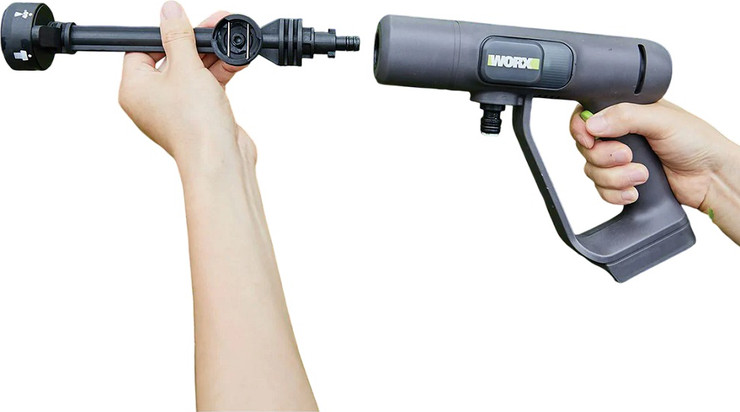 מכשיר שטיפה בלחץ WORX 20V - גוף בלבד וורקס WU623.9 - גוף בלבד