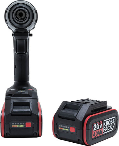 מברגת אימפקט 20V עם זוג סוללות 4Ah