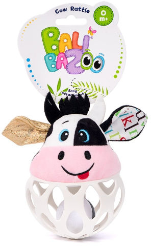 כדור פעילות בובה ורעשן - פרה