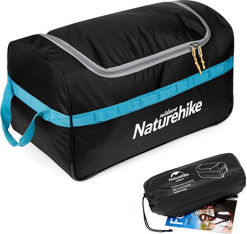 תיק נסיעות גדול מתקפל עם גלגלים 110 ליטר Travelling Suitcase NATUREHIKE