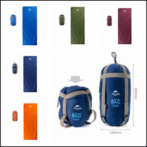שק שינה קטן וקל לצופים עם בד נעים פנימי NATUREHIKE ULTRALIGHT LW180