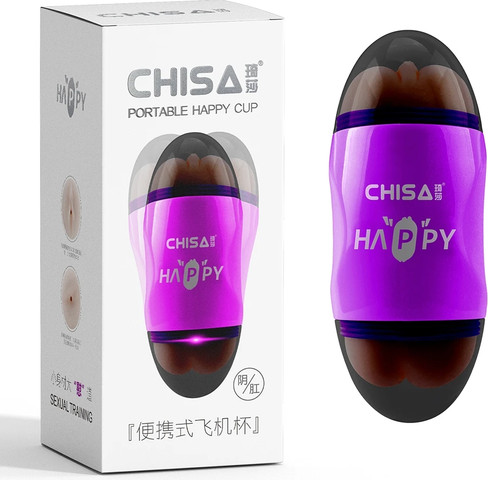 מאונן גברי דו-צדדי CHISA Happy Cup Pussy & Ass