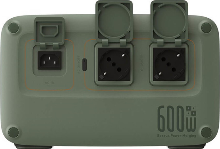 תחנת כוח ניידת Baseus 600W 576Wh בזאוס Energy Stack 600W Power Station