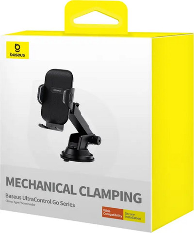 מעמד מתכוונן לרכב Baseus בזאוס UltraControl Go Series Clamp-Type Phone Holder