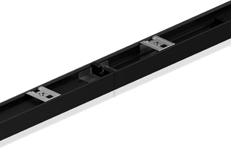צמוד תקרה/תליה CCT 30W OSTEE באורך 60 ס"מ-שחור