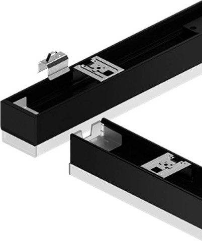 צמוד תקרה/תליה CCT 30W OSTEE באורך 60 ס"מ-שחור