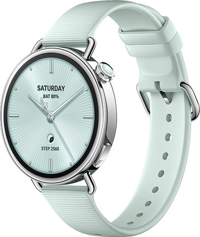 שעון ספורט חכם 41 מ"מ Xiaomi שיאומי Watch S4 Fluororubber Strap ירוק