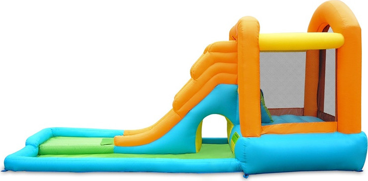 מגלשת מים מתנפחת Happy Hop הפי-הופ Giant Airflow Bouncy Castle and Pool 9049
