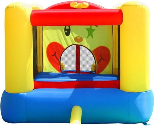 טירה מתנפחת Happy Hop הפי-הופ Clown Slide and Hoop Bouncer 9201