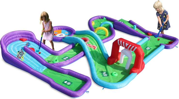 מיני מגרש גולף מתנפח Happy Hop הפי-הופ Mini. Golf Play Center