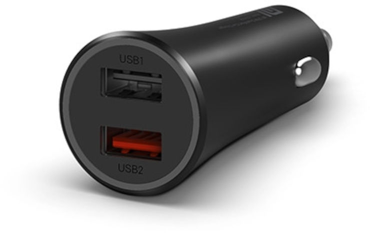 מטען שקע מצת 37W לרכב דגם Mi 37W Dual-Port Car Charger