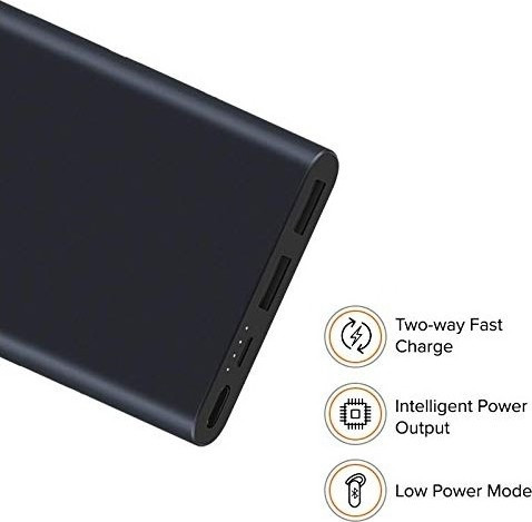 סוללת גיבוי ניידת Xiaomi שיאומי Redmi Power Bank 10000mAh BLACK