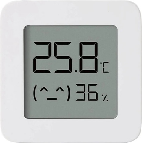 מד טמפרטורה ולחות דיגיטלי חכם Xiaomi שיאומי Mi Temperature and Humidity Monitor 2