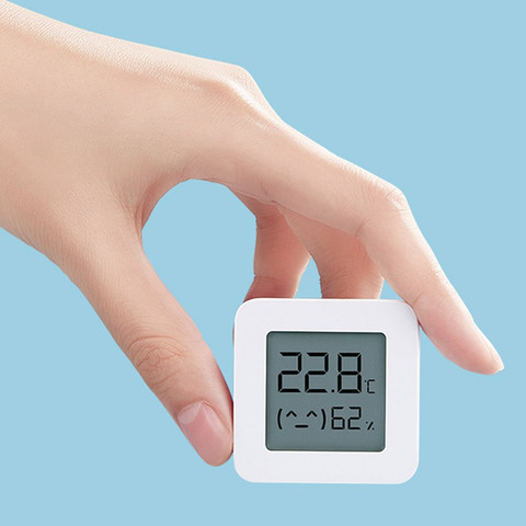 מד טמפרטורה ולחות דיגיטלי חכם Xiaomi שיאומי Mi Temperature and Humidity Monitor 2