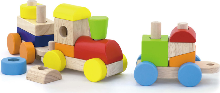 ויגה רכבת צבעונית