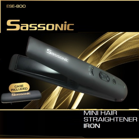 מחליק שיער קרמי נטען מבית SASSONIC ססוניק דגם LIBARATE ESE800