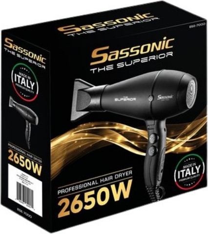 מייבש שיער מקצועי Sassonic ססוניק The Superior ESE7000